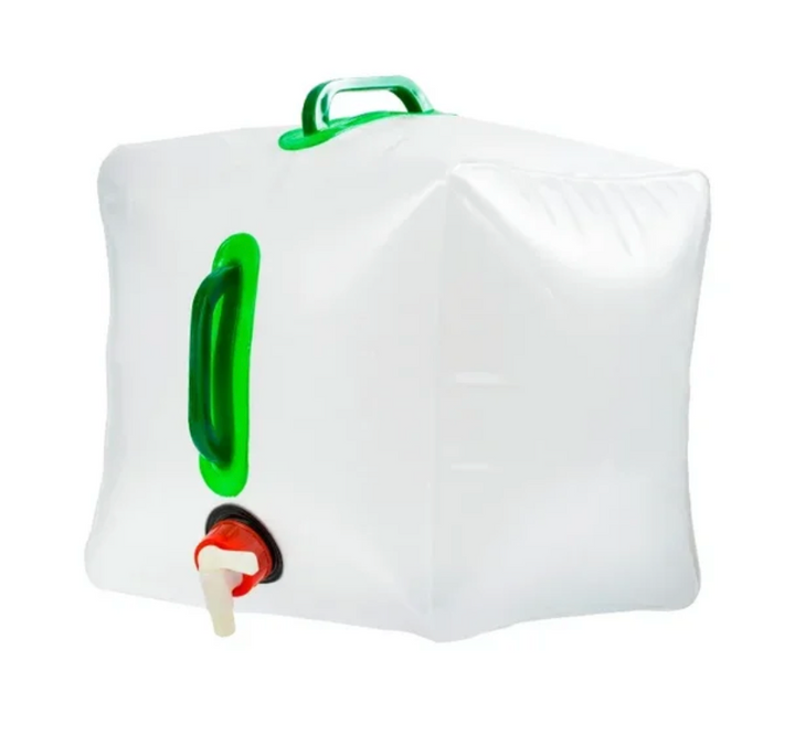 Jerrycan opvouwbaar met kraan om 10 liter in op te slaan